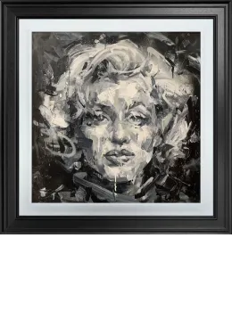 Some Like It Hot (Marilyn) - Black Framed