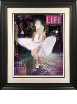 Some Like It Hot (Colour) - Artist Proof Black Framed