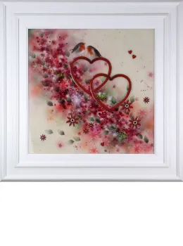 Soul Mates - White Framed
