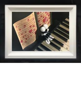 Sound Of Music - Original - Black Framed