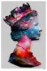 Space Queen - Regular Size - Grey Background - Mounted