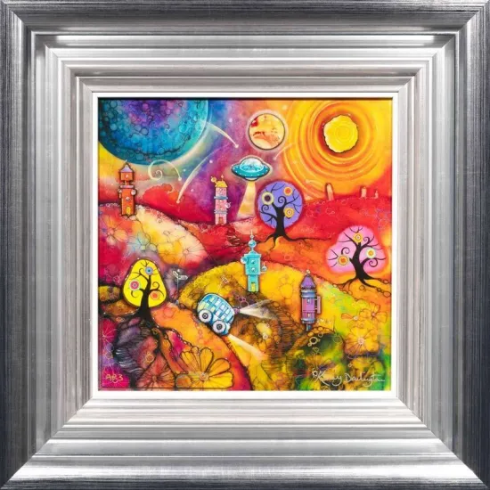 Space Travel - Framed Space Travel - Framed