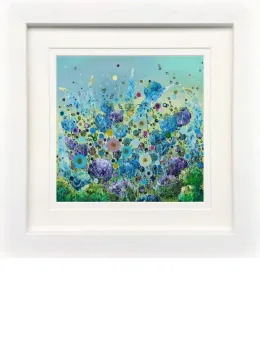 Sparkle In The Breeze - Limited Edition - White Framed