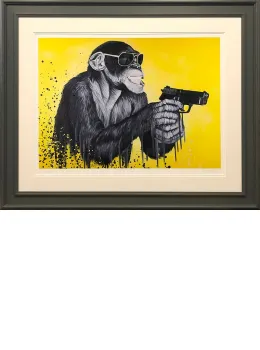 Speak To The Monkey - Framed