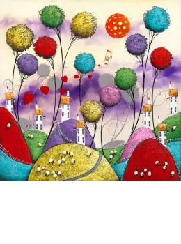 Spreading The Love - On Paper - Framed