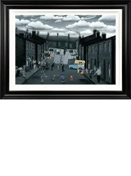 Spring Into Action - Deluxe Canvas - Artist Proof Black Framed