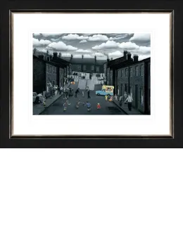 Spring Into Action - Paper - Artist Proof Black Framed