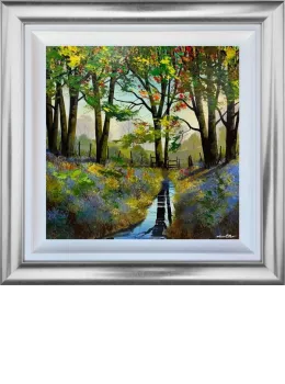 Spring Stream - Original - Framed