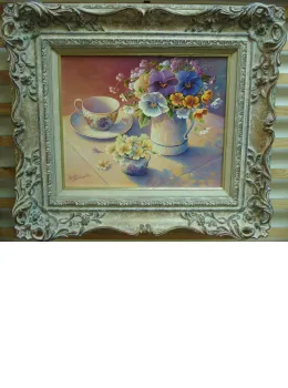 Spring Sunshine - Ornate Framed