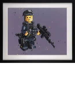 Stand By (Lego) - Artist Proof Black Framed