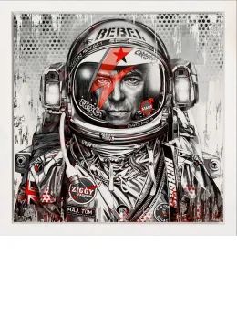 Starman - Original - White Framed