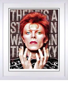 Starman - White Framed