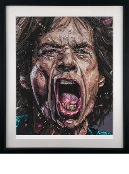 Start Me Up - Artist Proof Black Framed
