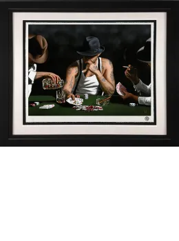 Stay Lucky - Black Framed