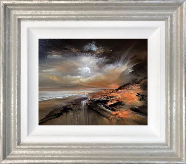 Sunset Dunes - Original - Silver Framed