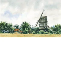 Syleham Post Mill, Suffolk - Print