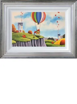Take A Ride With Me - Original - Silver Framed