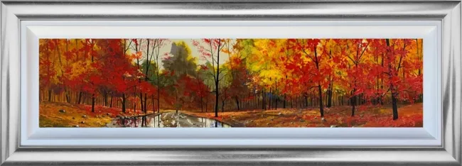 Take The Long Walk Home - Original - Framed Box Canvas