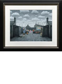 That's Kept Them Quiet - Paper - Framed