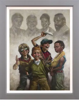 The B-Team - Canvas - Framed