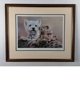 The Bear Necessities - Brown Framed
