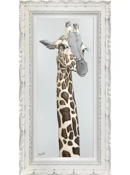 The Beautiful - Ornate White Framed