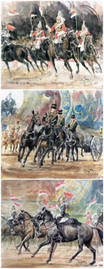 The British Military Horse Trilogy - Set Of 3