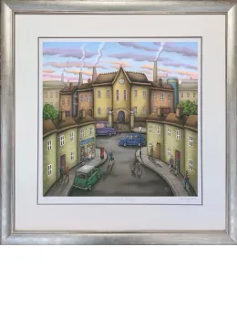 The Chocolate Factory - On Paper - Framed