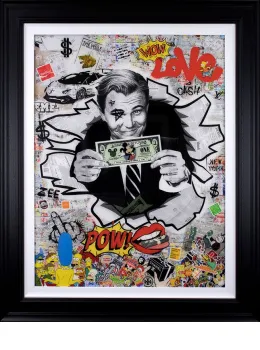 The Colour Of Money - Resin Deluxe - Black Framed