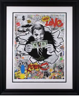 The Colour Of Money - Black Framed