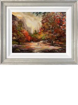 The Concrete Jungle - Original - Silver Framed