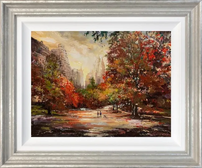 The Concrete Jungle - Original - Silver Framed