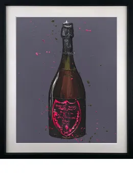 The Dom (Rose) - Black Framed