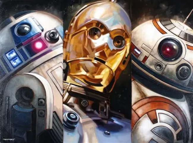 The Droids You're Looking For - Original - Framed
