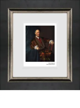 The Duke Of The Mars Estate - Black Framed