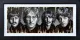 The Fab Four - Original - Black Framed