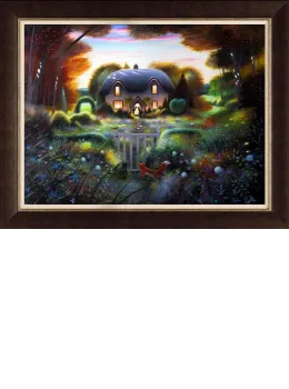 The First Kiss - Framed
