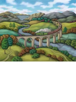 The Flying Scotsman - On Canvas - Board Only