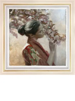The Frailty Of Hearts And Flowers - Framed