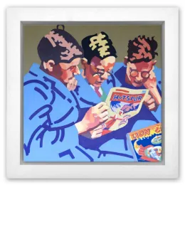 The Future Is Now - Box Canvas - Framed