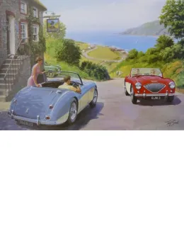 The Golden Days Of Summer - Mounted