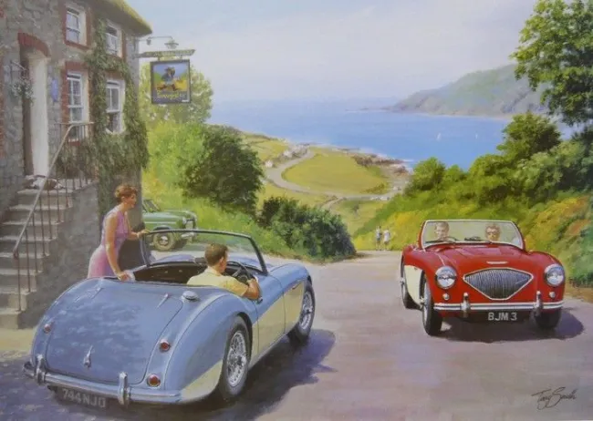 The Golden Days Of Summer - Mounted The Golden Days Of Summer - Mounted