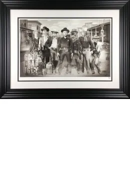 The Good The Bad And The Ugly - Black Framed