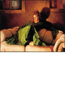 The Green Dress I - Mounted