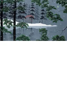 The Heart Of Winter - Black Framed