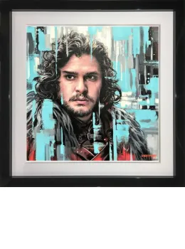 The King In The North - Original - Black Framed