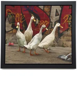 The Lads - Canvas - Black Framed - Framed Box Canvas