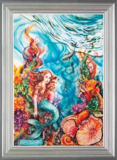 The Little Mermaid - Silver Framed The Little Mermaid - Silver Framed