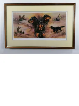 The Lookout - Brown Framed