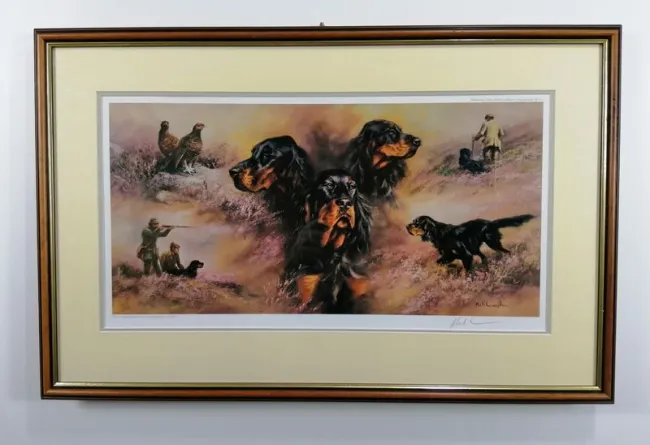 The Lookout - Brown Framed